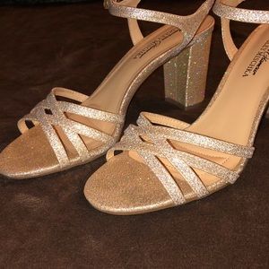 Gold Prom/HoCo heels!!